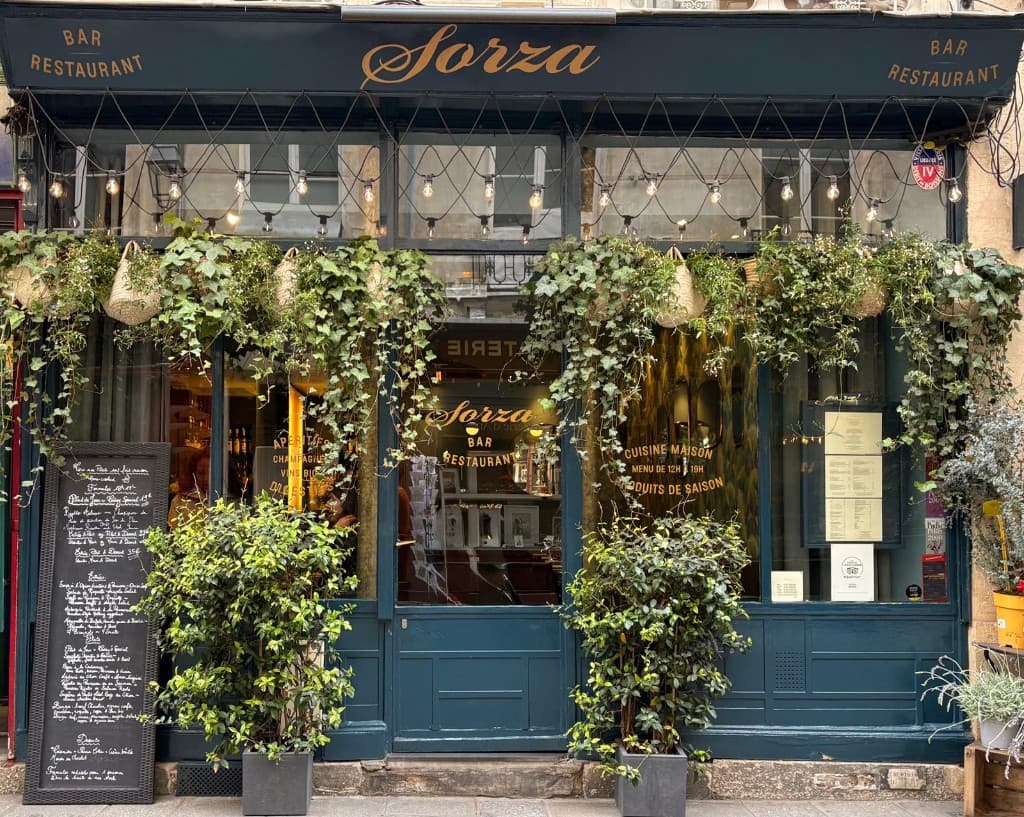 Façade du restaurant Sorza